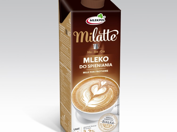 Hit! Milatte - nowa marka SM MLEKPOL dedykowana profesjonalnym baristom dostępna dla wszystkich miłośników kawy.